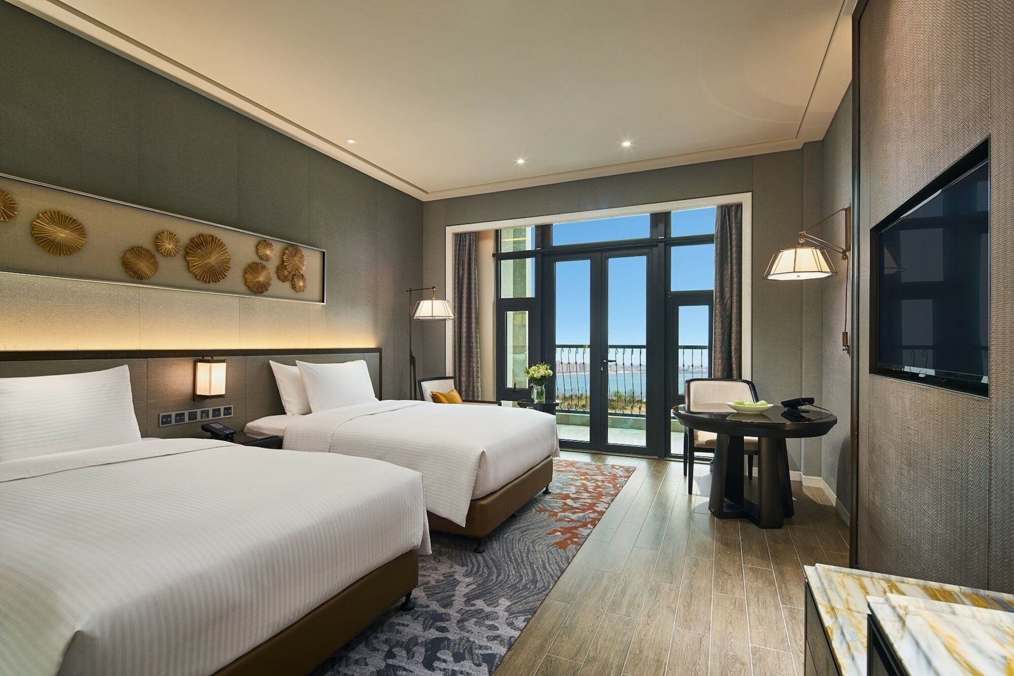 Wanda Realm Qingdao Movie Metropolis Hotel Exterior foto