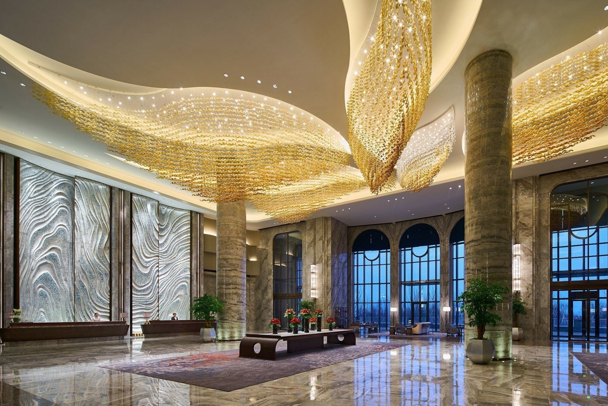 Wanda Realm Qingdao Movie Metropolis Hotel Exterior foto